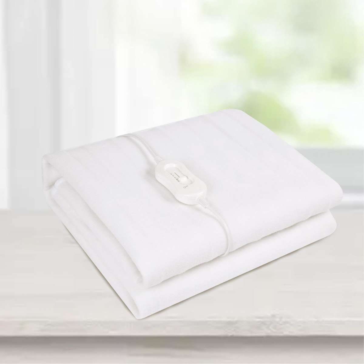 Luxor Linen Fully Fitted Premium Electric Heated Blanket King Single
