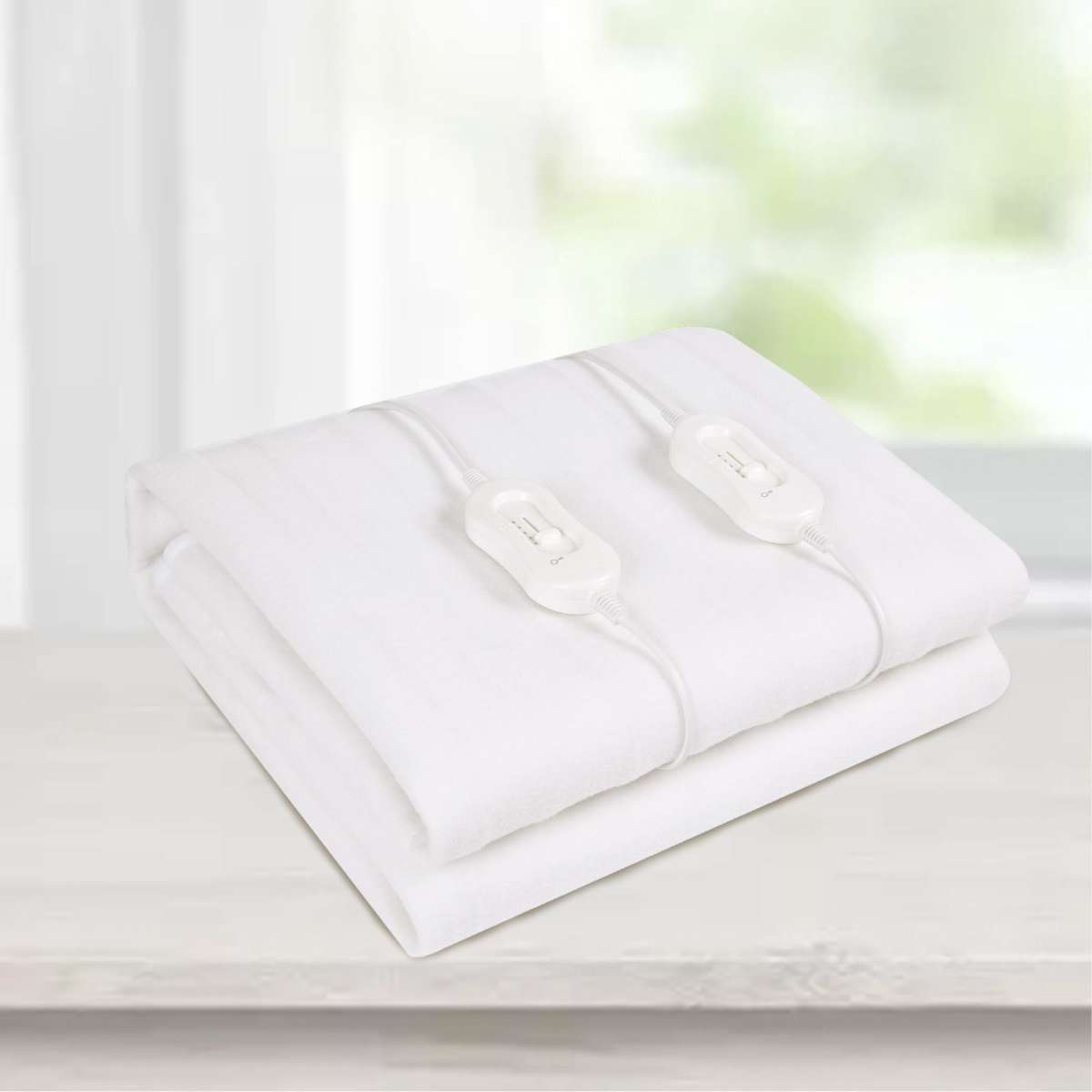 Luxor Linen Fully Fitted Premium Electric Heated Blanket Double Size