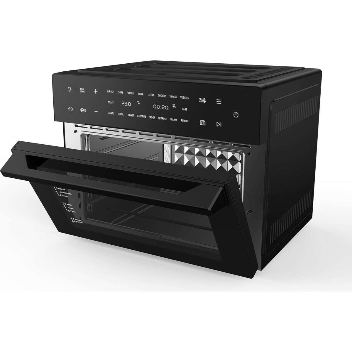 Kitchen Couture Air Fryer Oven 30 Litre Black Woolworths