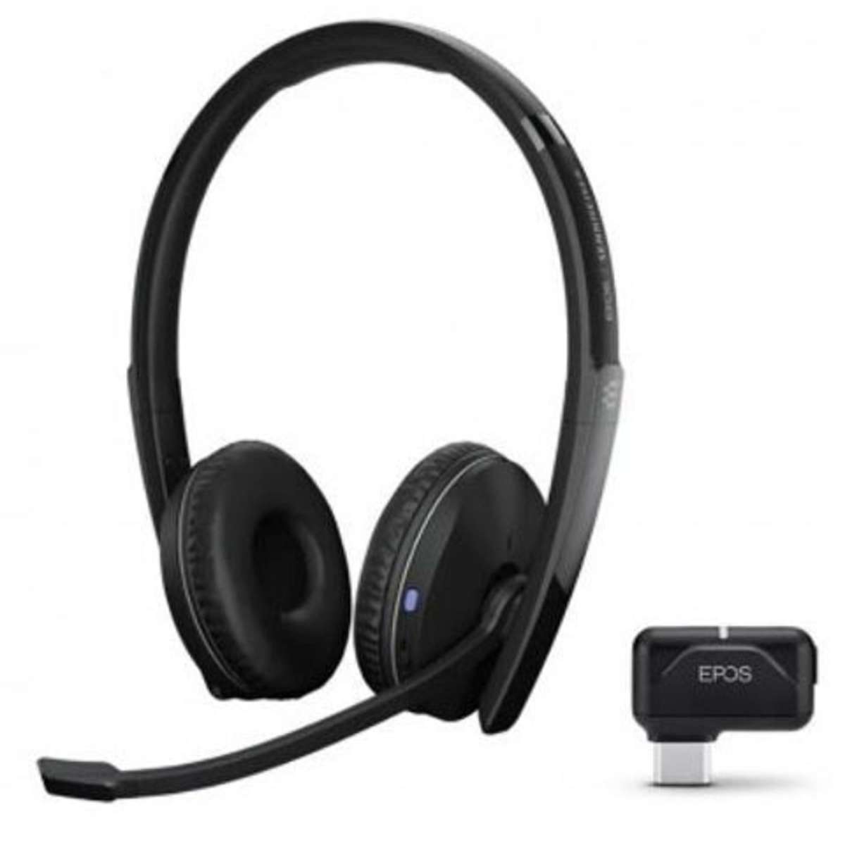 Sennheiser Adapt 261 Dual Bluetooth Headset w/ USB Dongle - Black ...