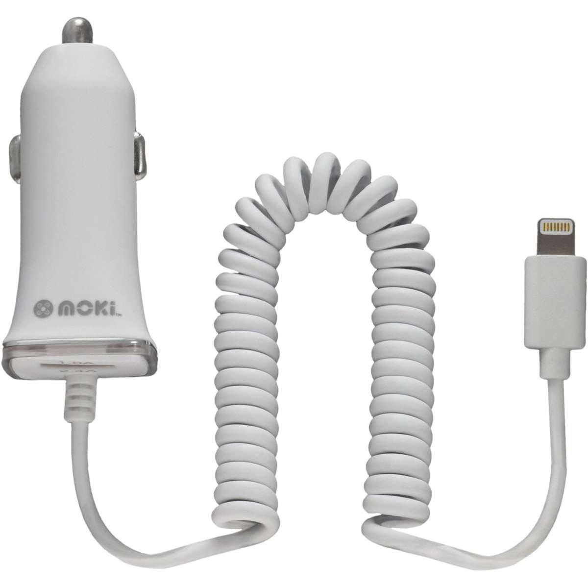 Moki Lightning Fixed USB Car Charger | Woolworths