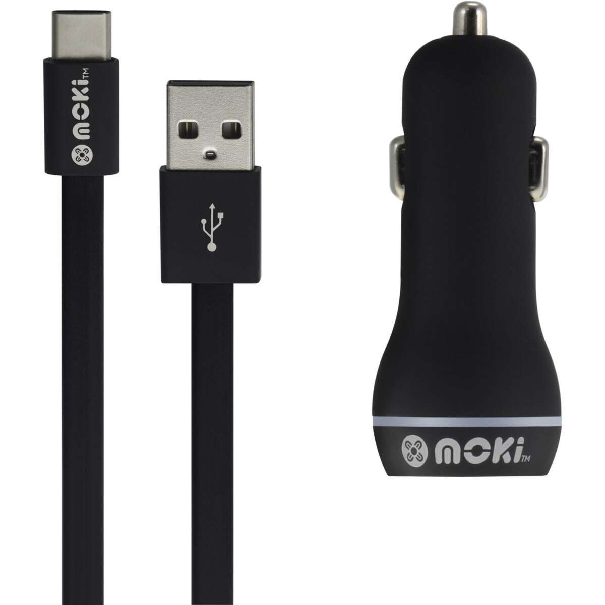 Moki TypeC USB Cable + Car Woolworths