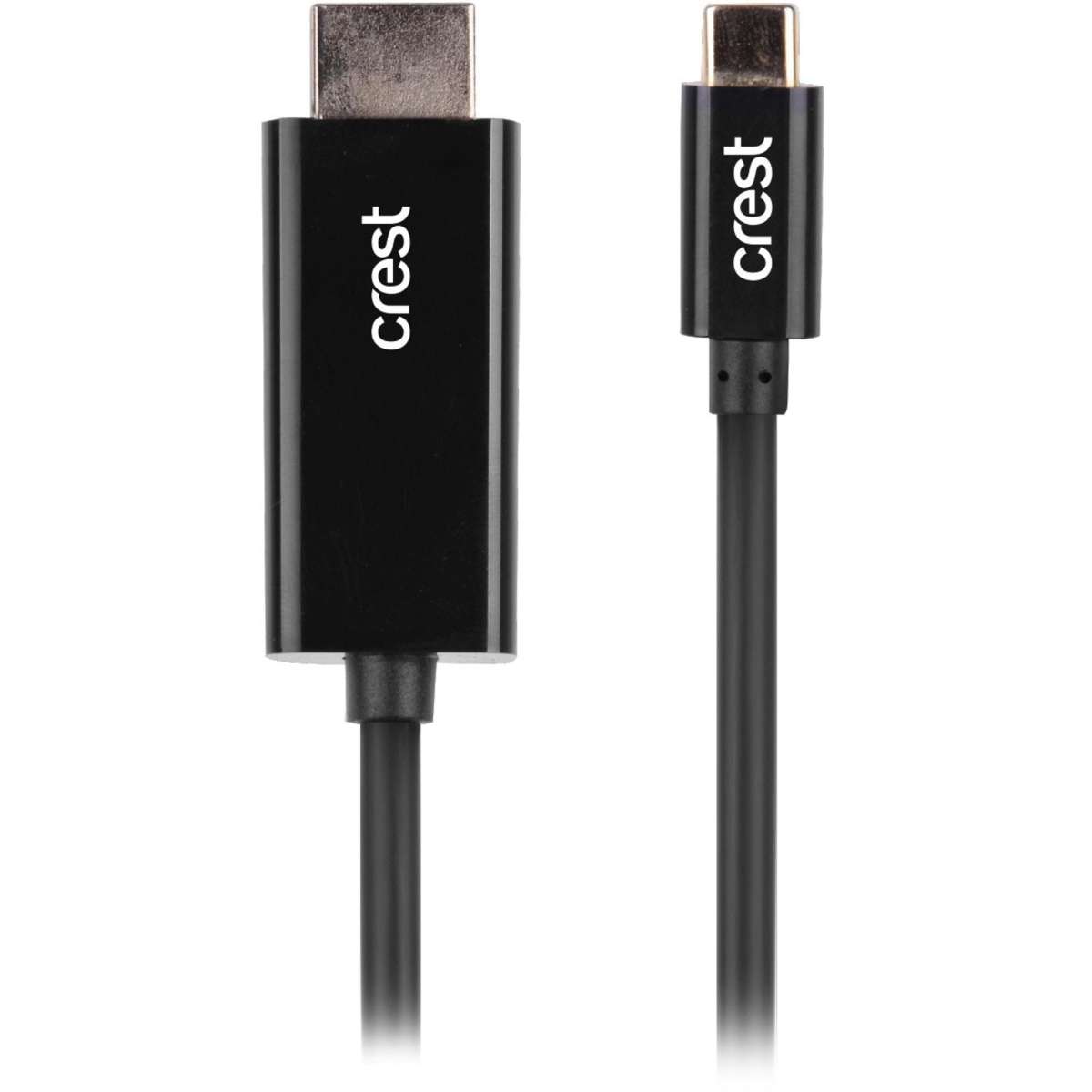Crest HDMI to USB C Cable 2m Black Woolworths