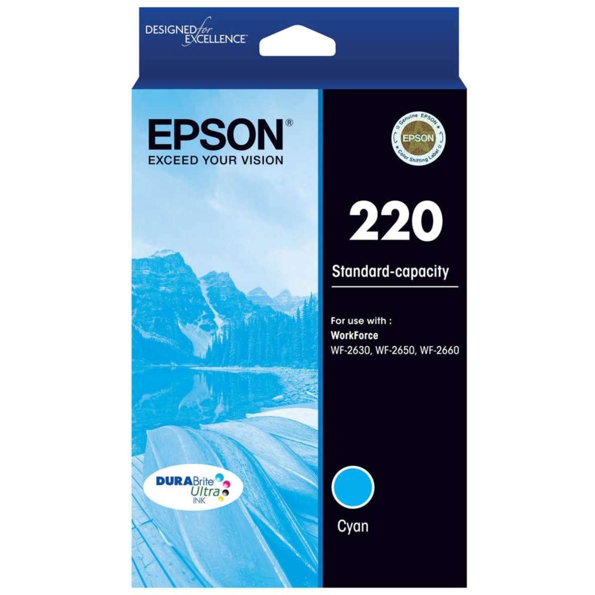 Epson 220 Ink Cartridge Cyan | Woolworths