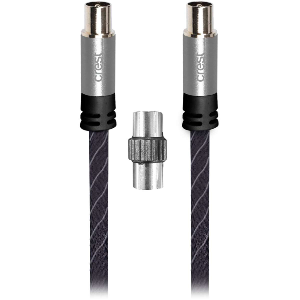 Crest Triple Shield Antenna Cable 2m with Adaptor | Woolworths