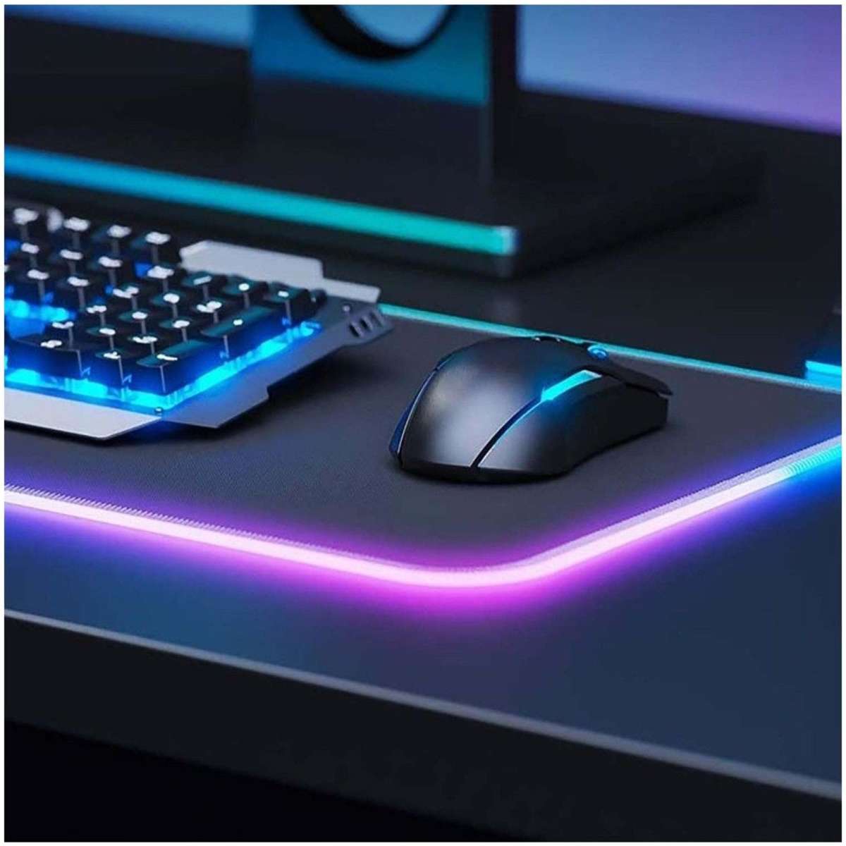 Laser Gaming XLarge LED Mouse Pad Woolworths