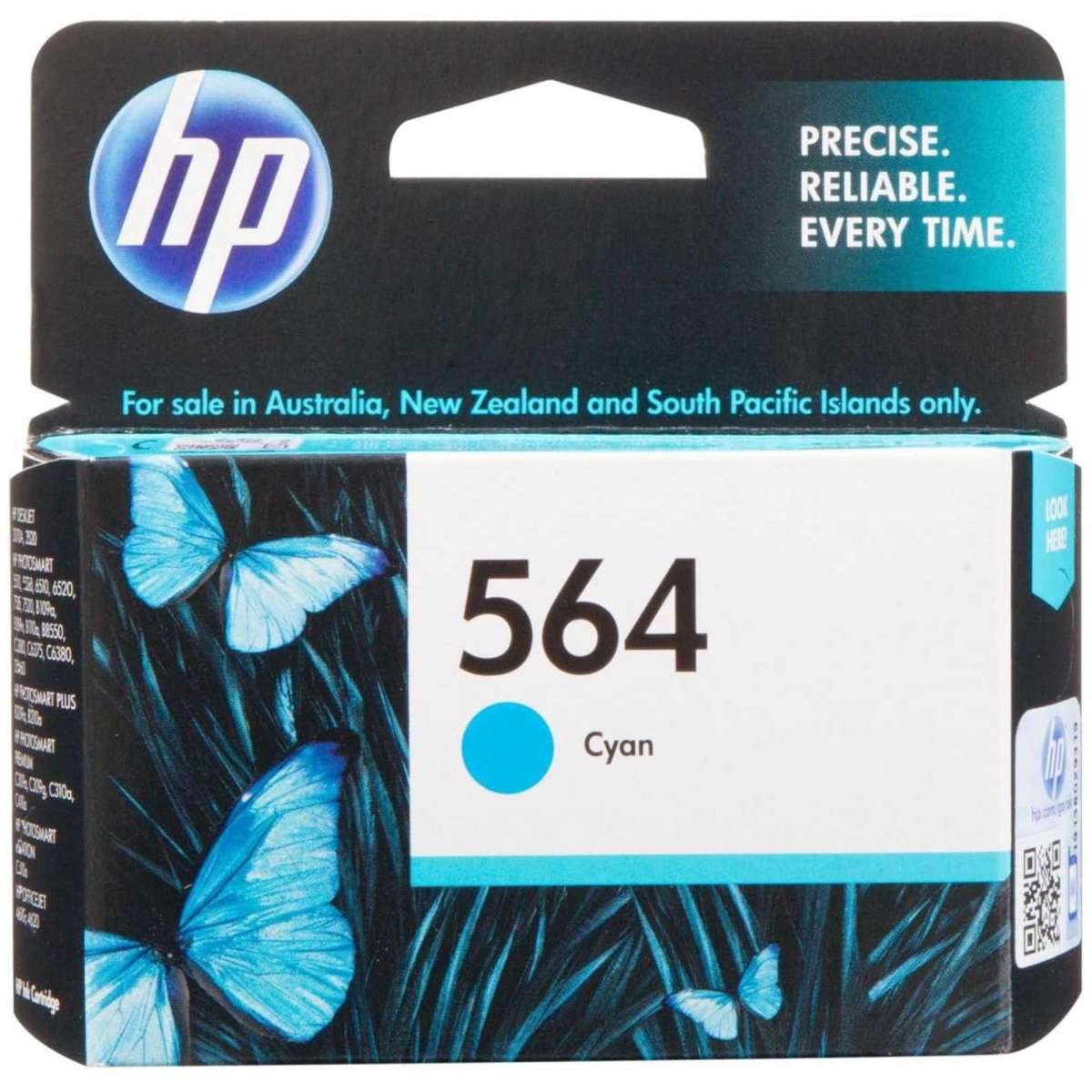 HP 564 Cyan Original Ink Cartridge Woolworths