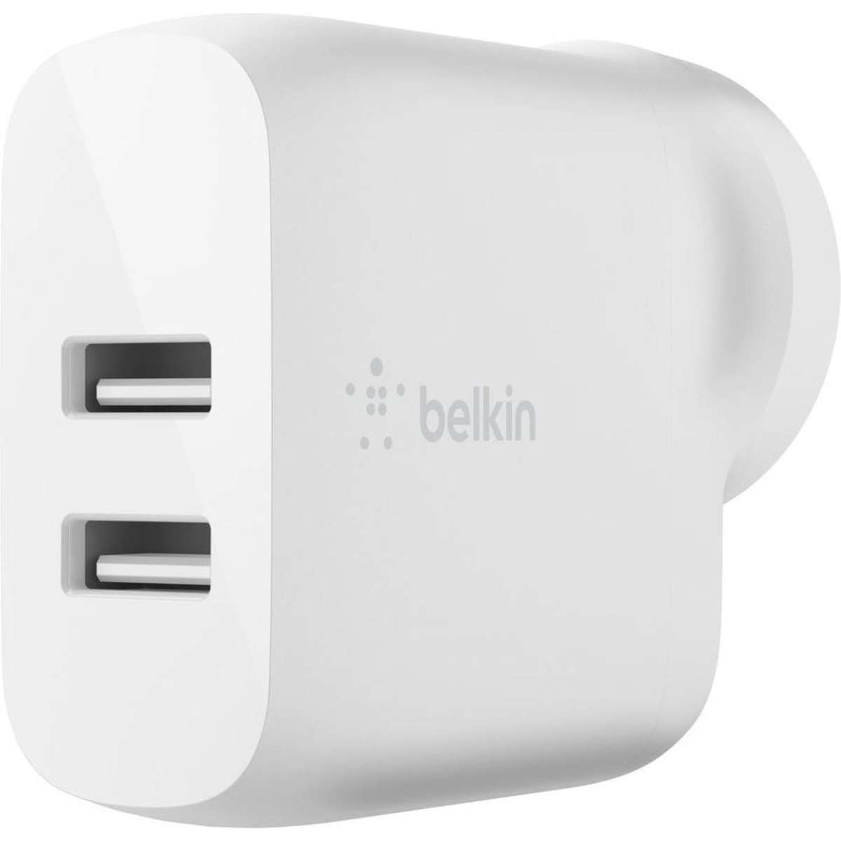 Belkin Boost Charge Dual USBA Wall Charger 24W White Woolworths