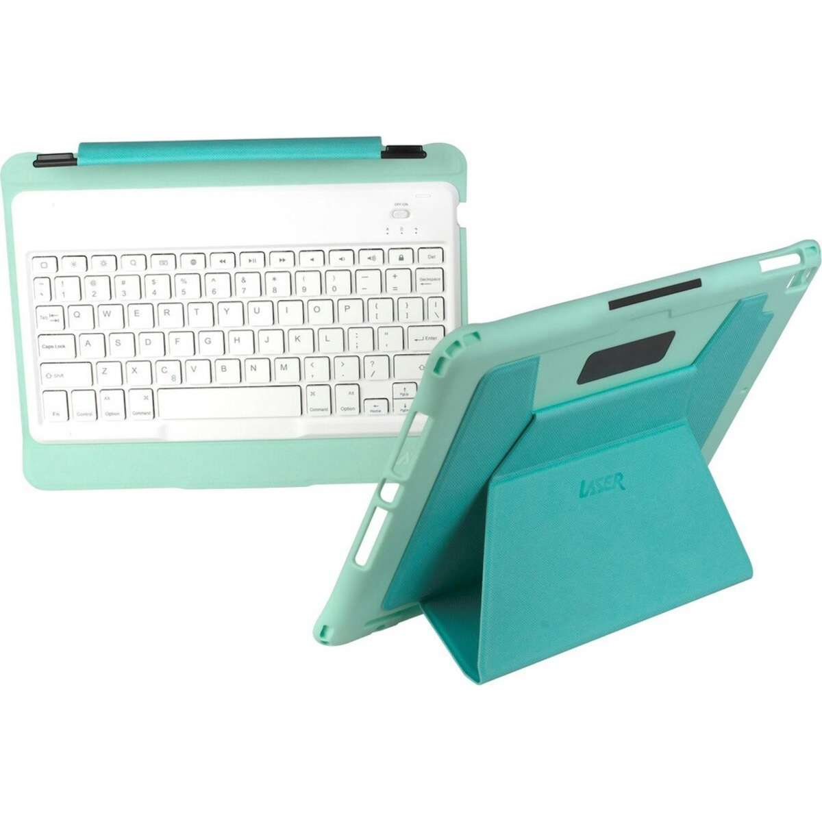 Laser 10.2inch Wireless Keyboard for iPad Green Woolworths