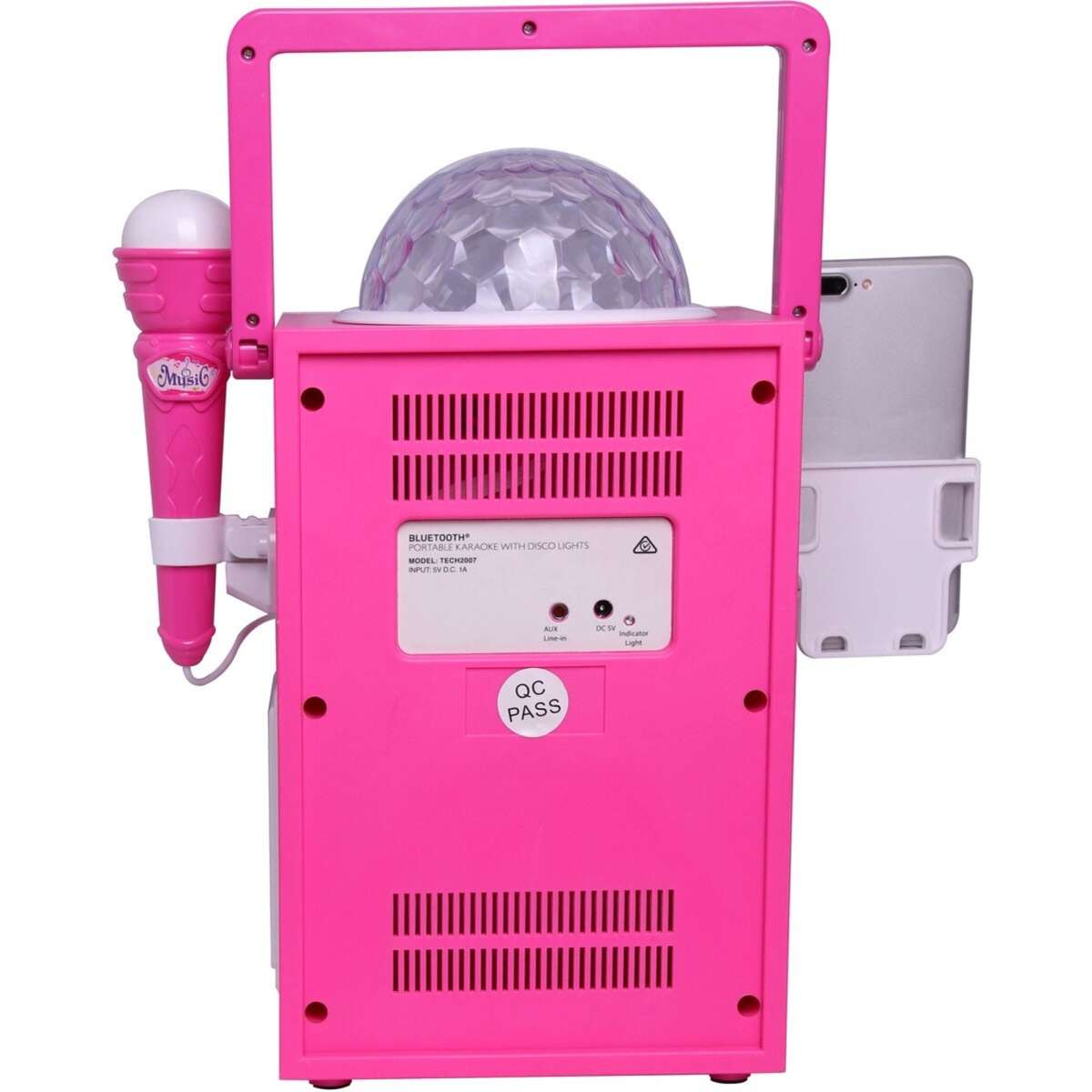 Techxtras Bluetooth Karaoke with Disco Lights Woolworths