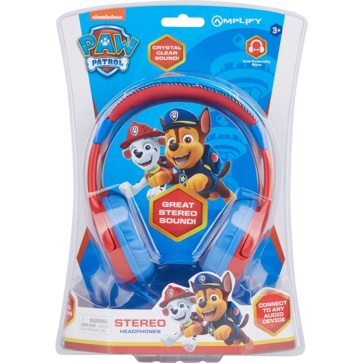 Paw Patrol Kids Wired Headphones Chase Woolworths