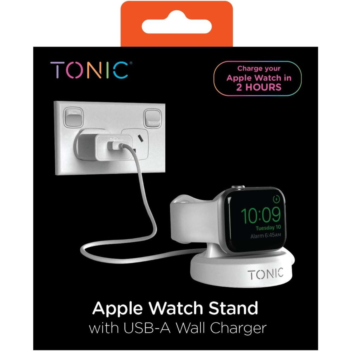 Tonic Apple Watch Stand with 5w USB Wall Charger Woolworths