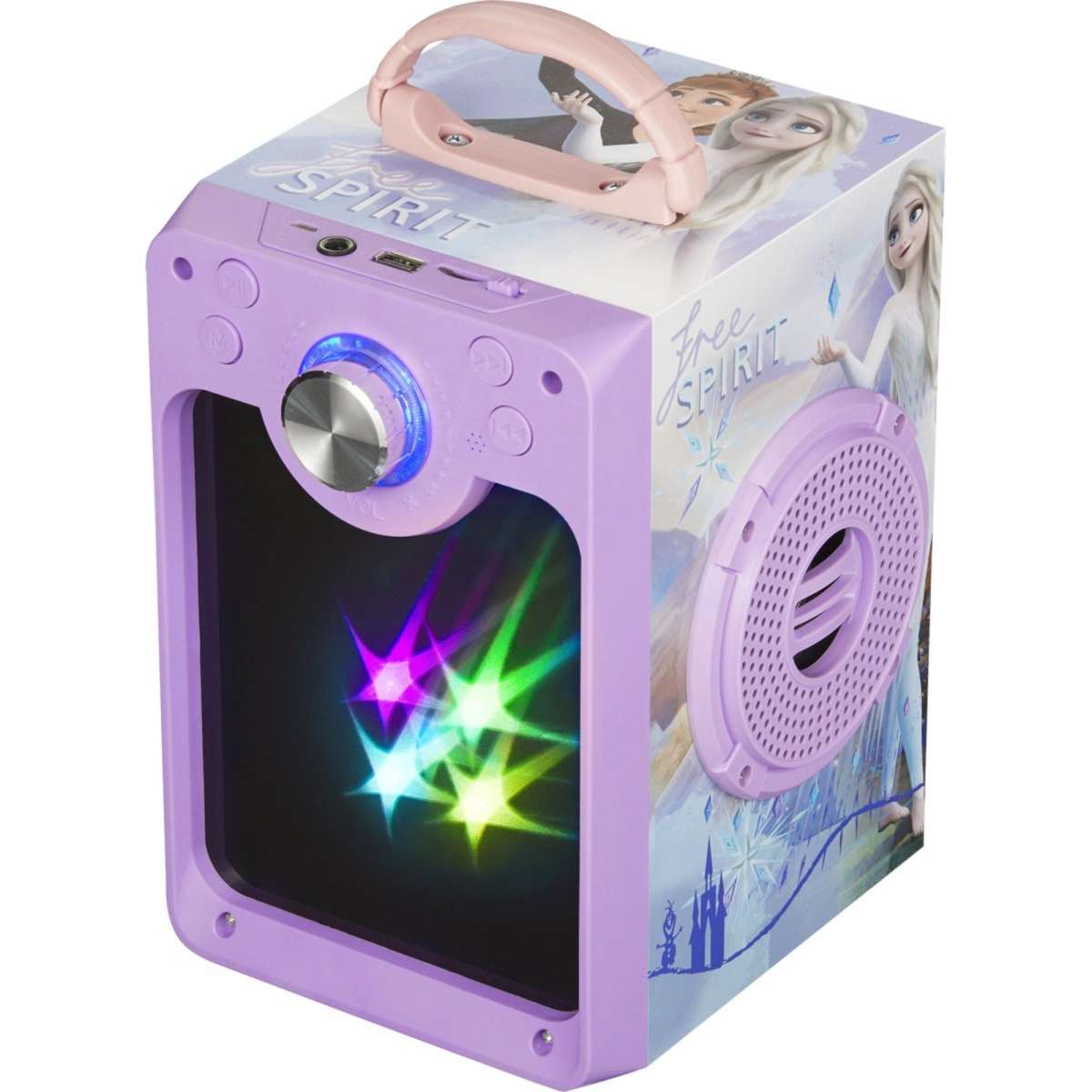 Disney Frozen Portable Karaoke Machine with Lightshow Woolworths
