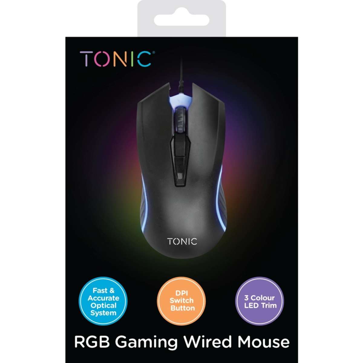 Tonic Gaming LED Optical Mouse Woolworths