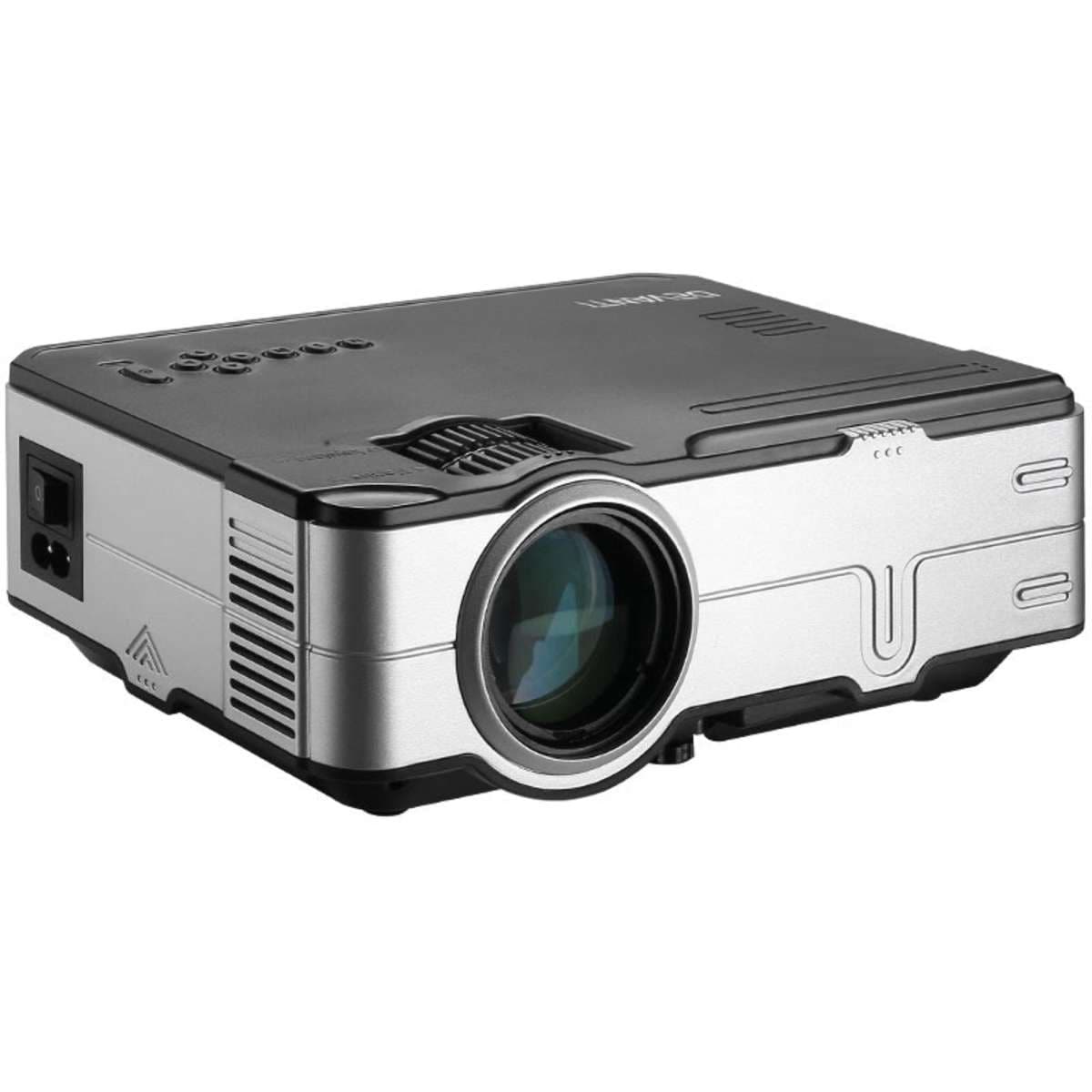 Devanti Mini Video Projector Portable HD 1080P 1200 Lumens Home Theater USB VGA Woolworths