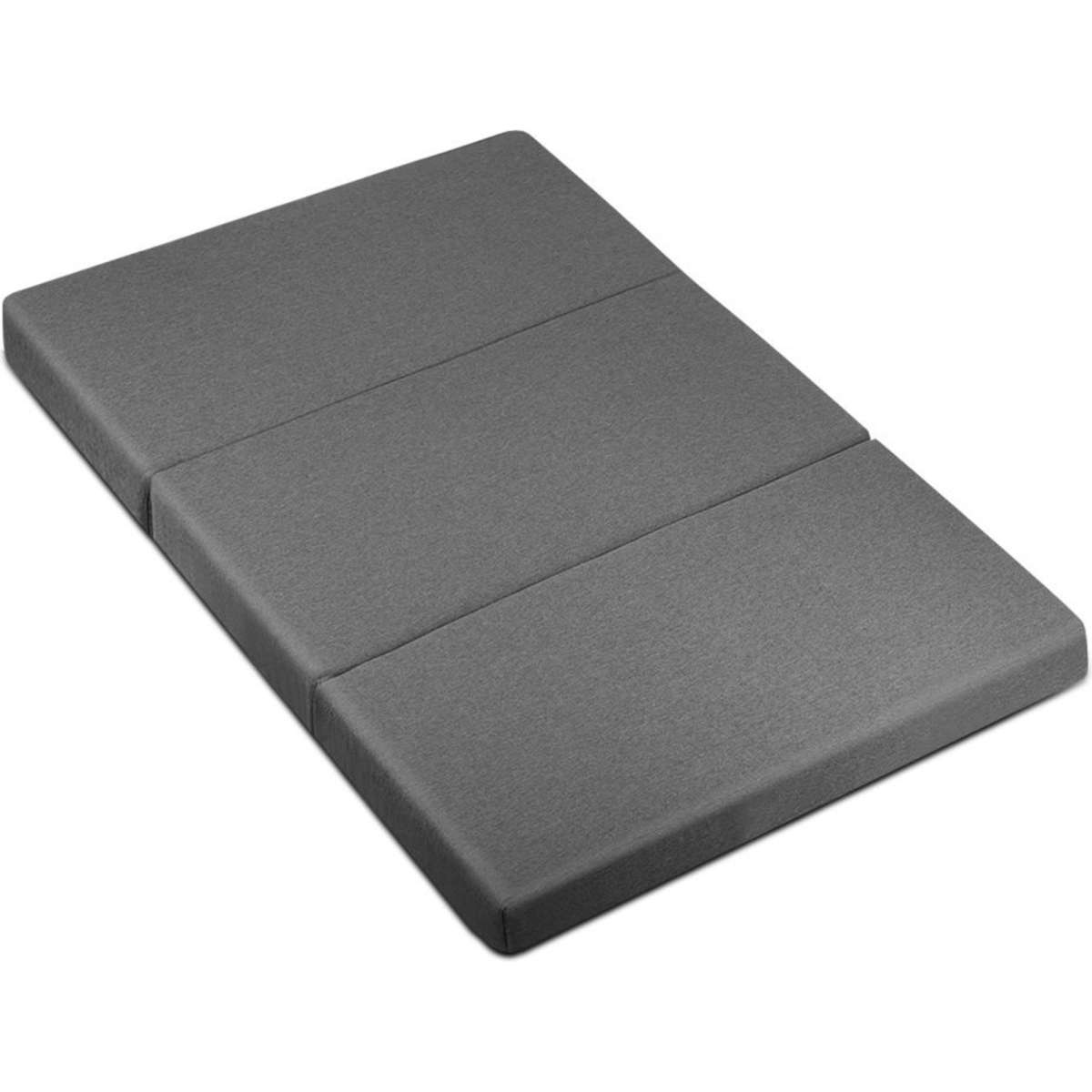 Giselle Bedding Foldable Mattress Folding Foam Double Grey Woolworths