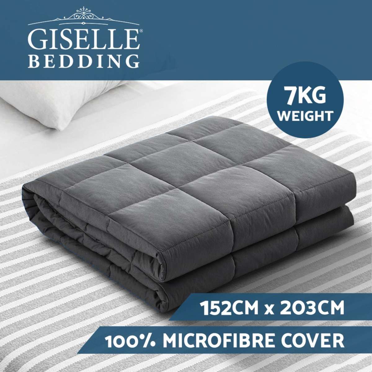 Giselle Weighted Blanket 7KG Adult Woolworths
