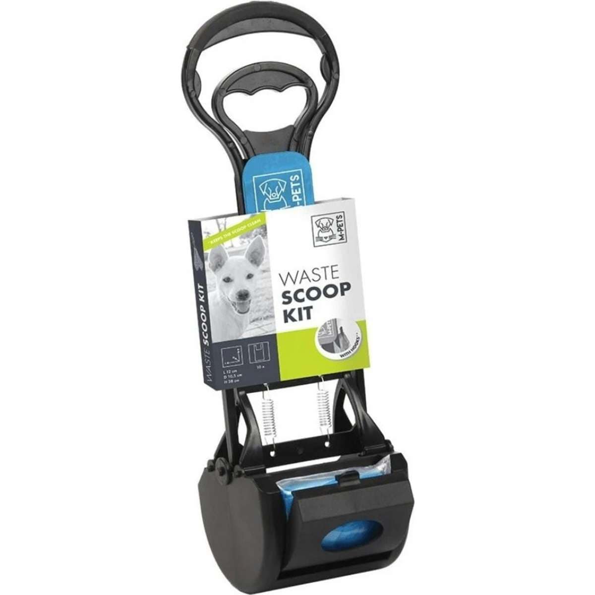 MPets Pet Waste Scoop w/Bags 12 x 28cm Woolworths