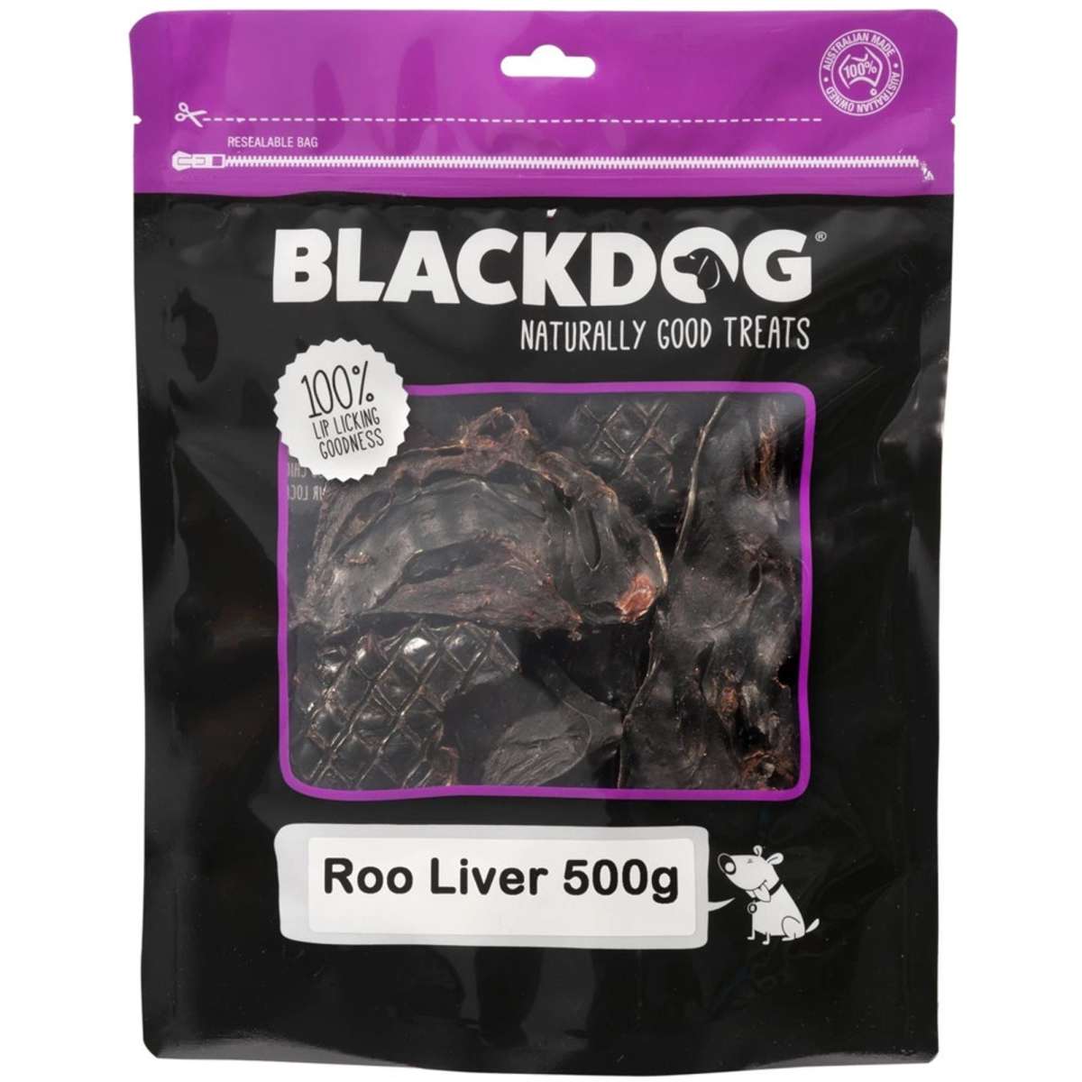 Blackdog Roo Liver 500g Woolworths