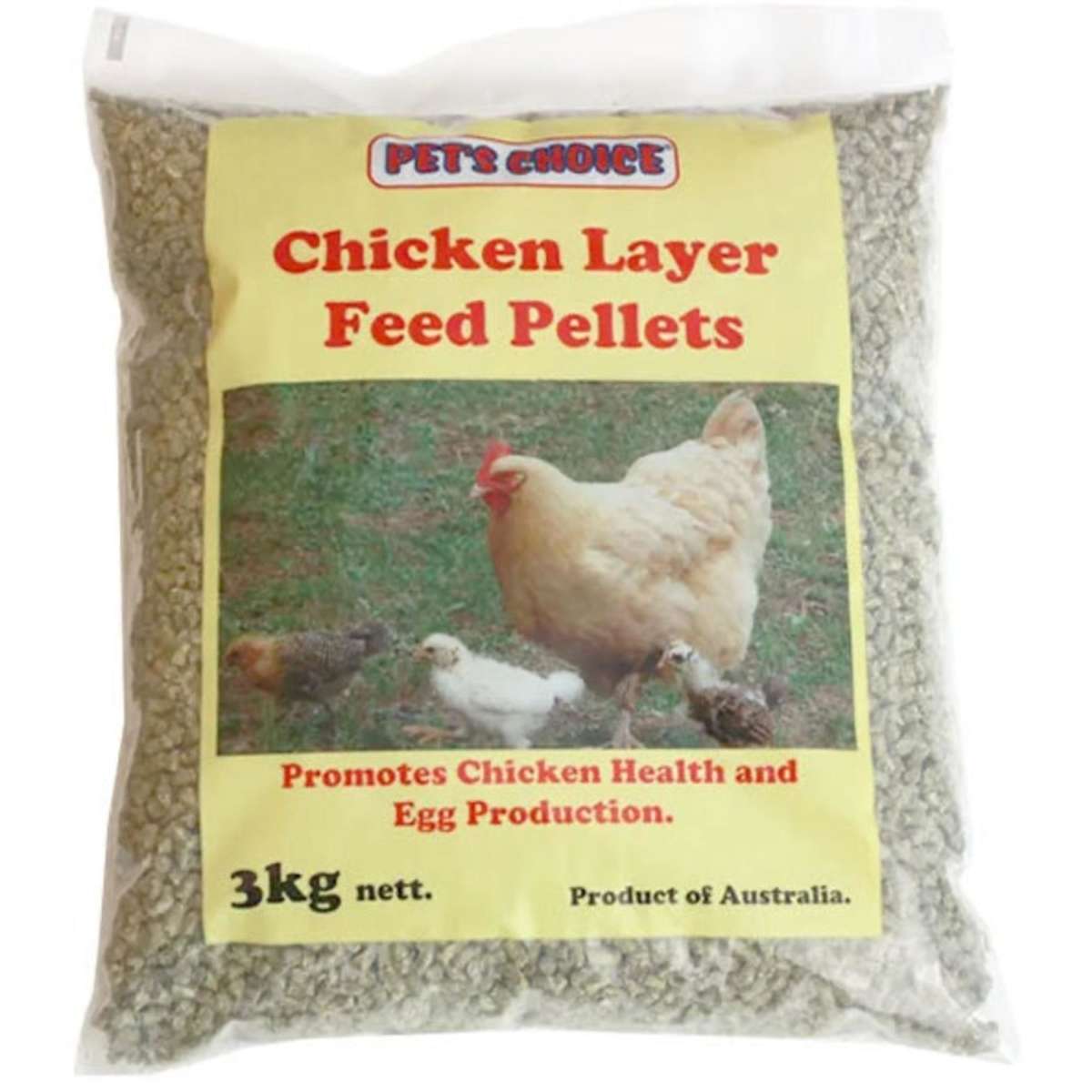 Pets Choice Chicken Layer Pellets 3kg | Woolworths