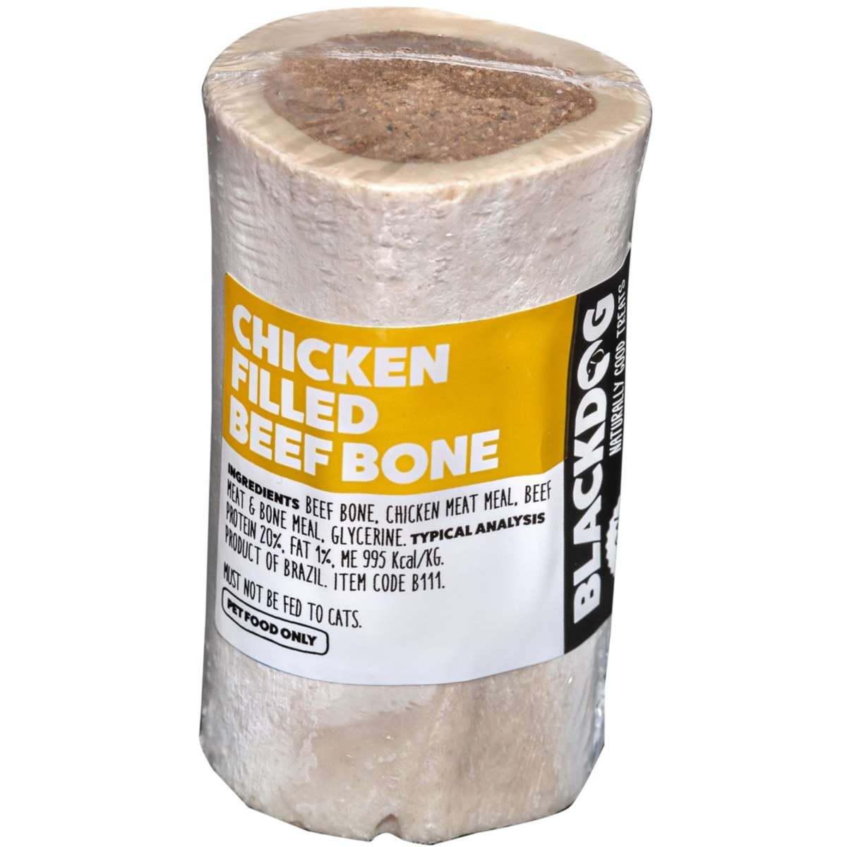 Blackdog Chicken Filled Beef Bone Dog Treat Woolworths