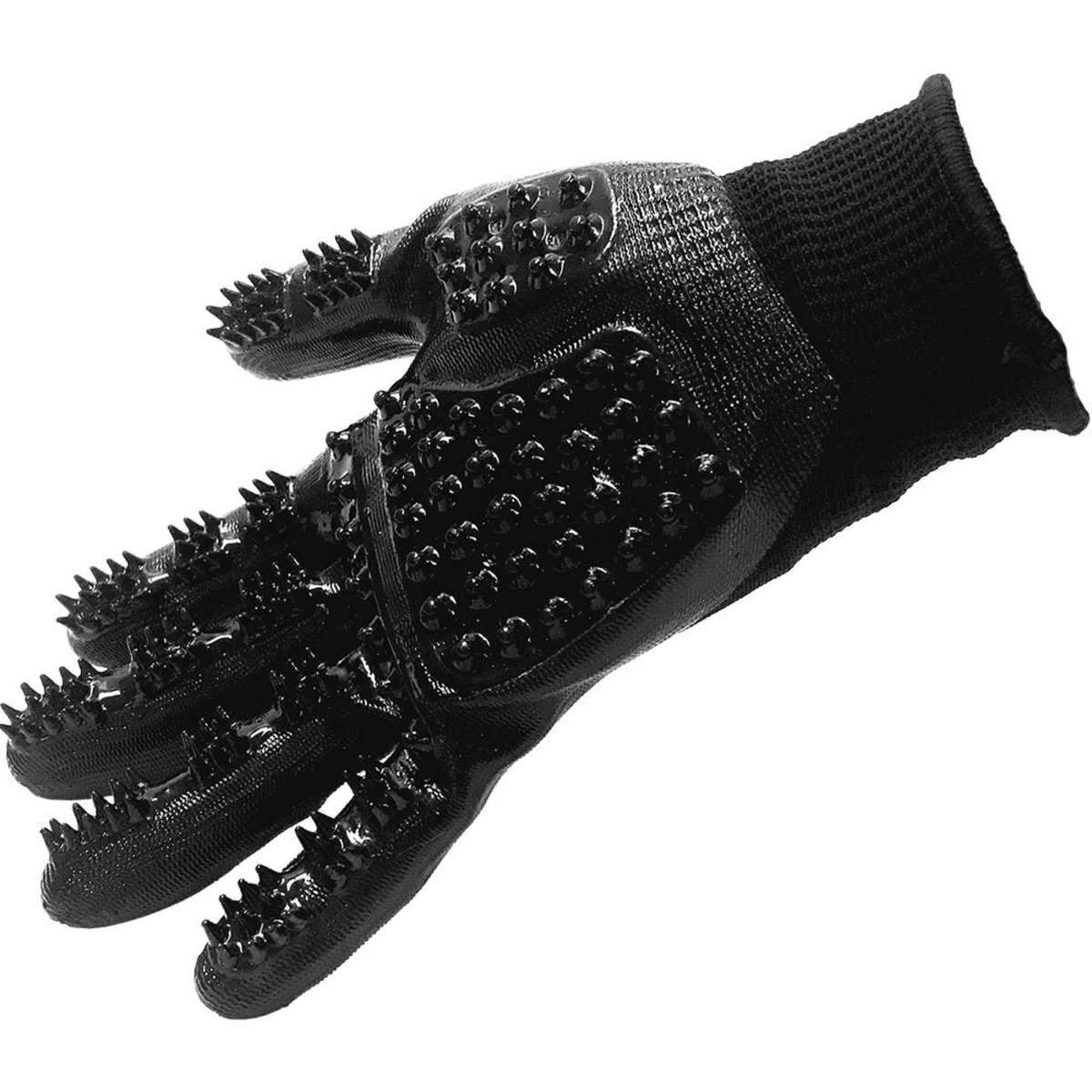 Cushy Pets Flexi Groomer Pet Hair Glove Black Woolworths