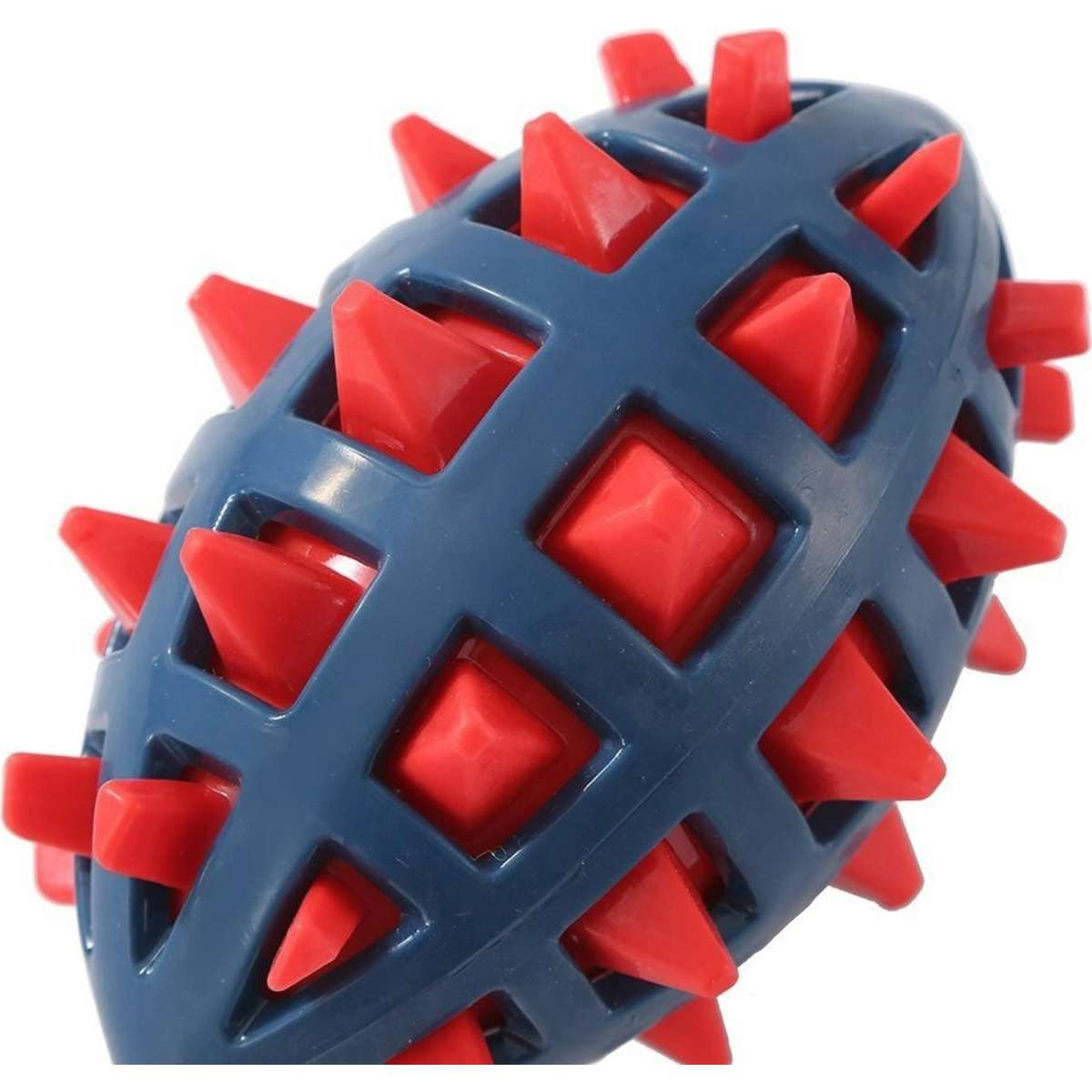 Paws And Claws Rubber Spikey Football Dog/Pet Toy 10cm | Woolworths