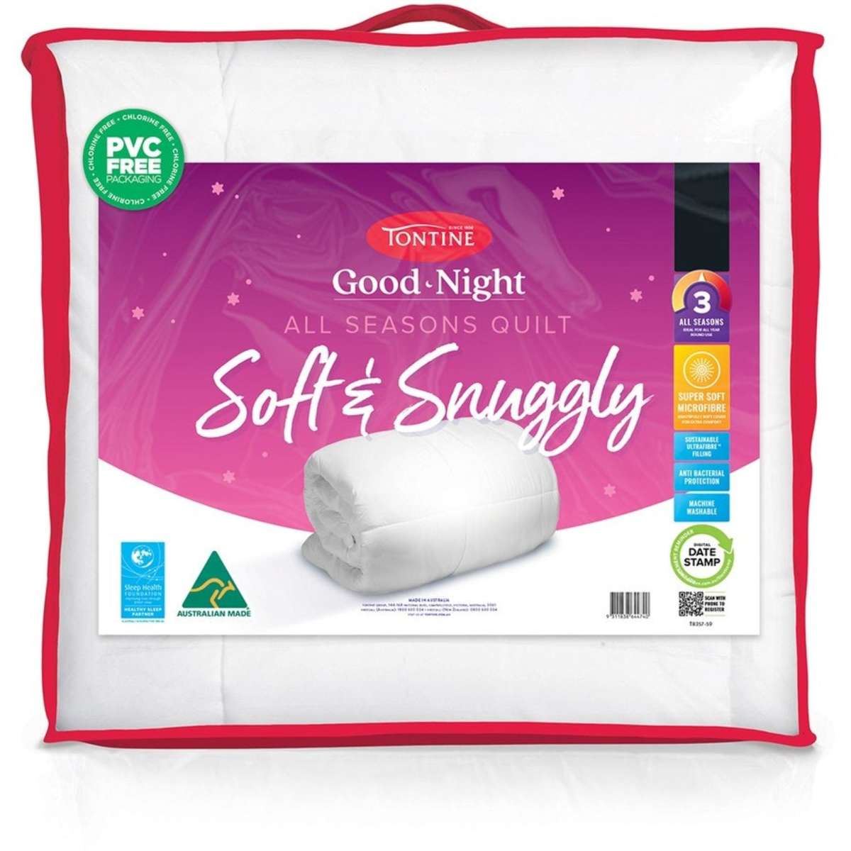 Tontine Soft & Snuggly Quilt Double Bed Woolworths