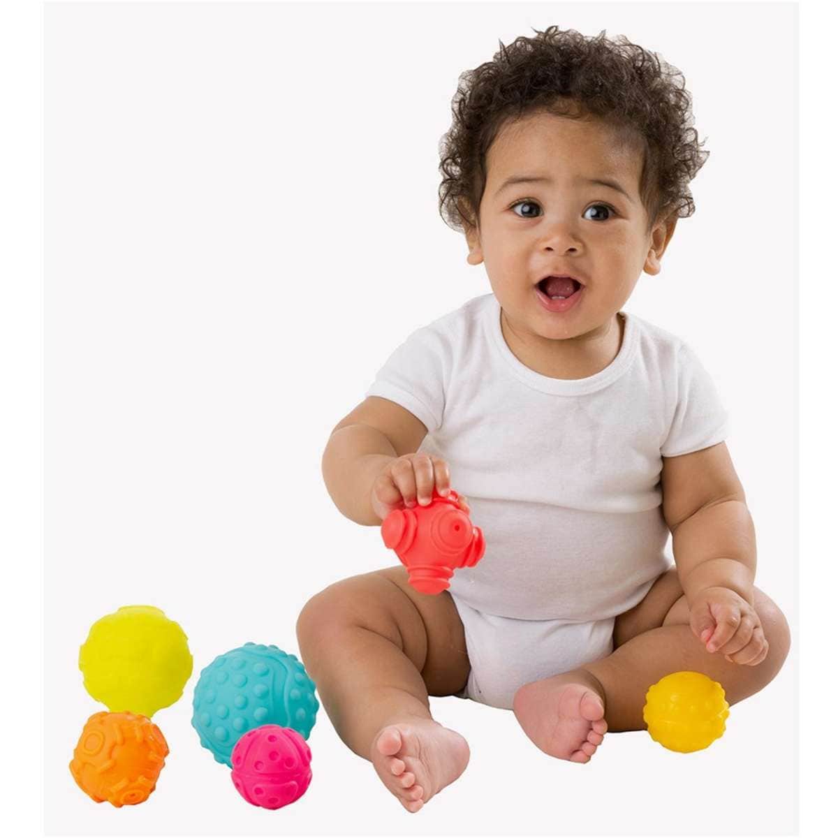 Playgro Textured Sensory Balls Baby Bath Toy 6m+ Woolworths