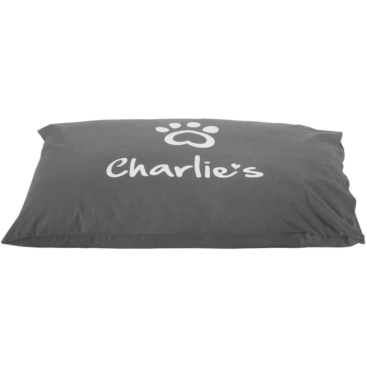 Charlie's Pet Pillow Dog Bed Cover Charcoal Large Woolworths