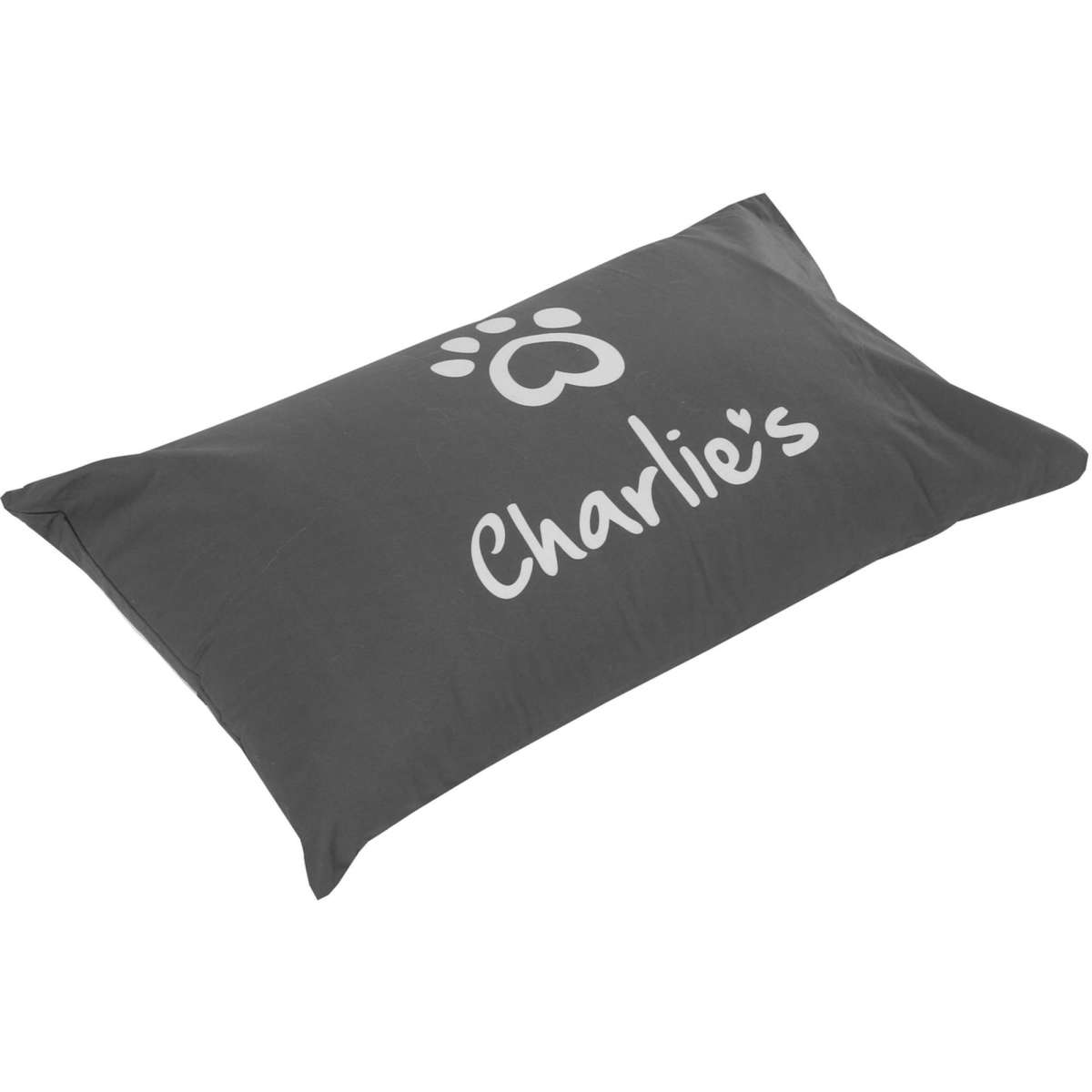Charlie's Pet Pillow Dog Bed Cover Charcoal Large Woolworths