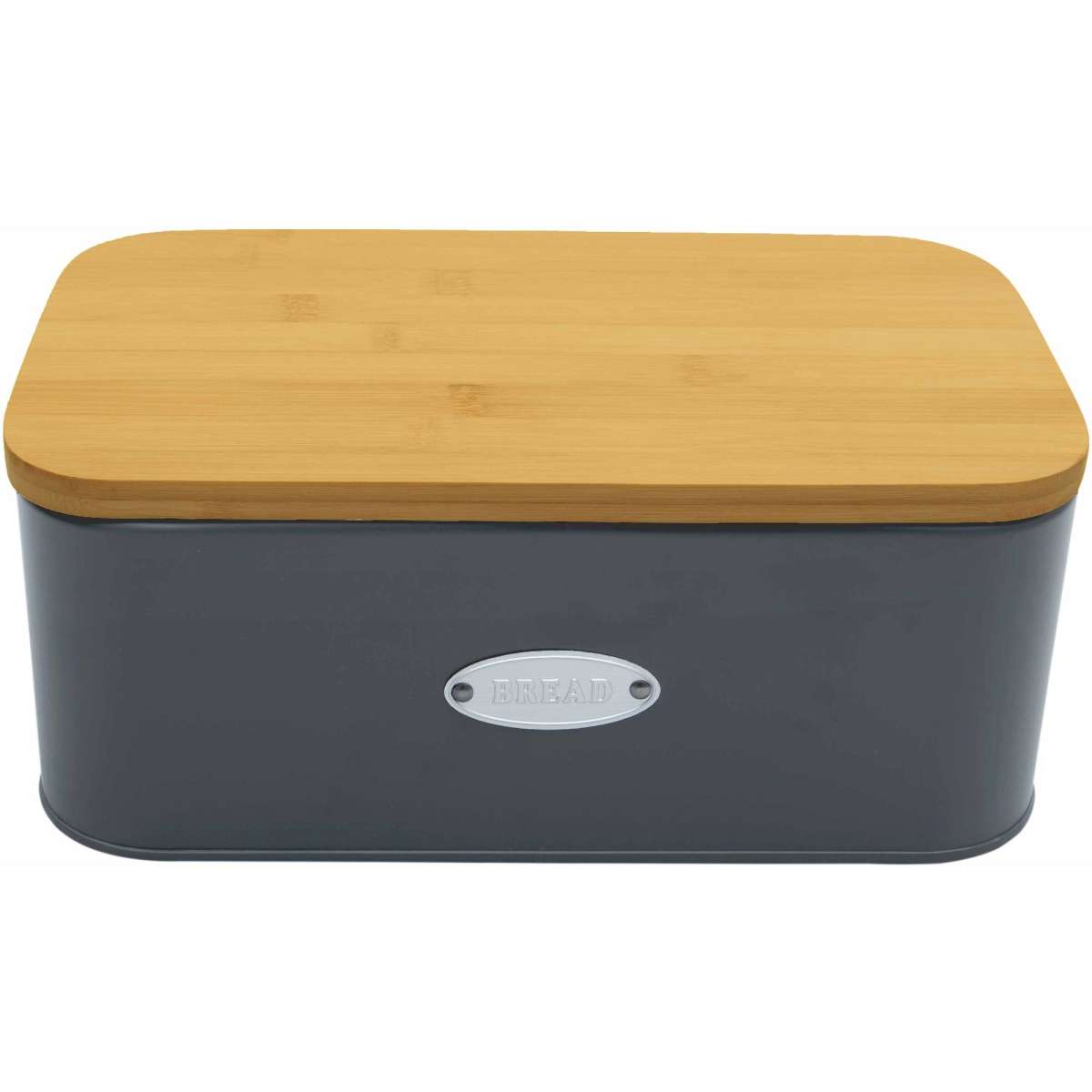 Sherwood Home Bread Box and Canister Set with Natural Bamboo Lids