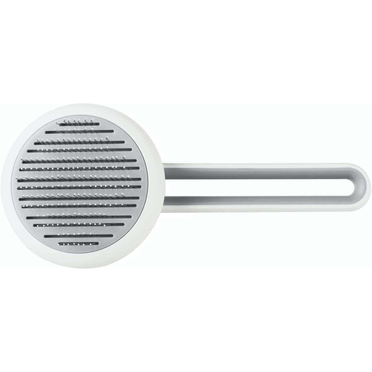 Charlie's Pippa Easy Clean Pet Button Brush Grey Woolworths