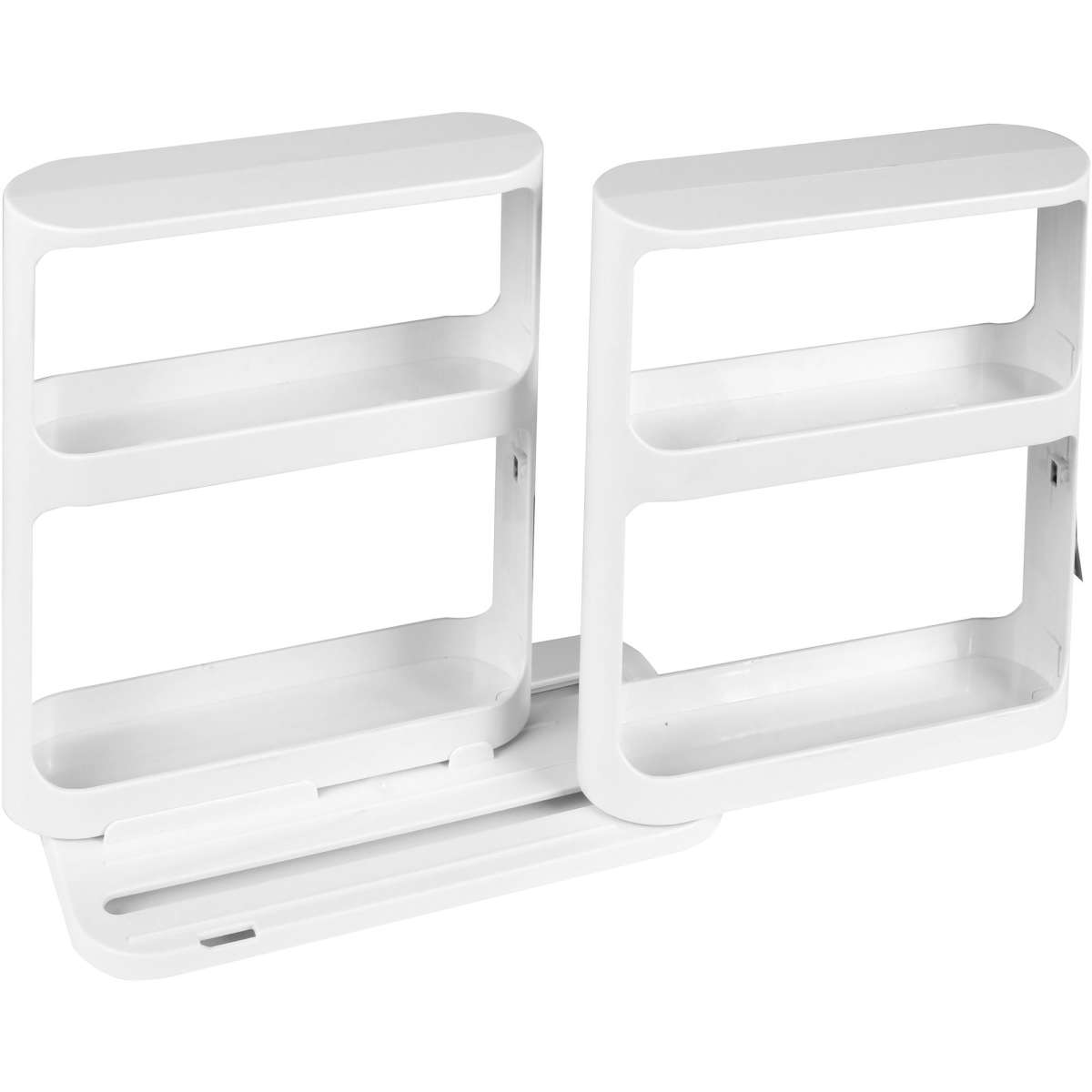 Gourmet Kitchen Slide Store Organizer White 27x13x27cm