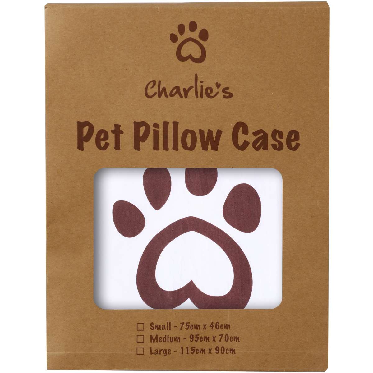 Charlie's Pet Pillow Dog Bed Cover White Large Woolworths