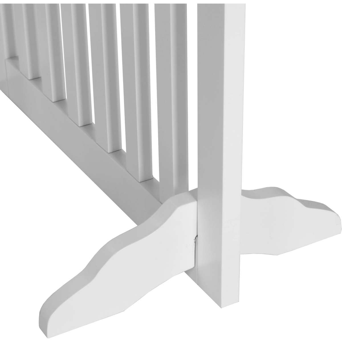 Charlie's Wooden 3 Panel Freestanding Dog Gate White Woolworths