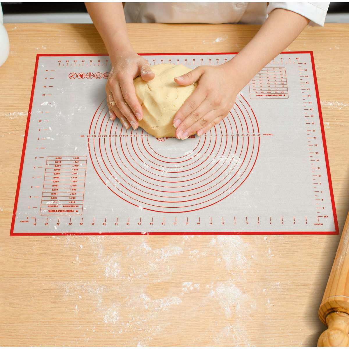 Gourmet Kitchen NonStick Oven And Dishwasher Safe Silicone Pastry