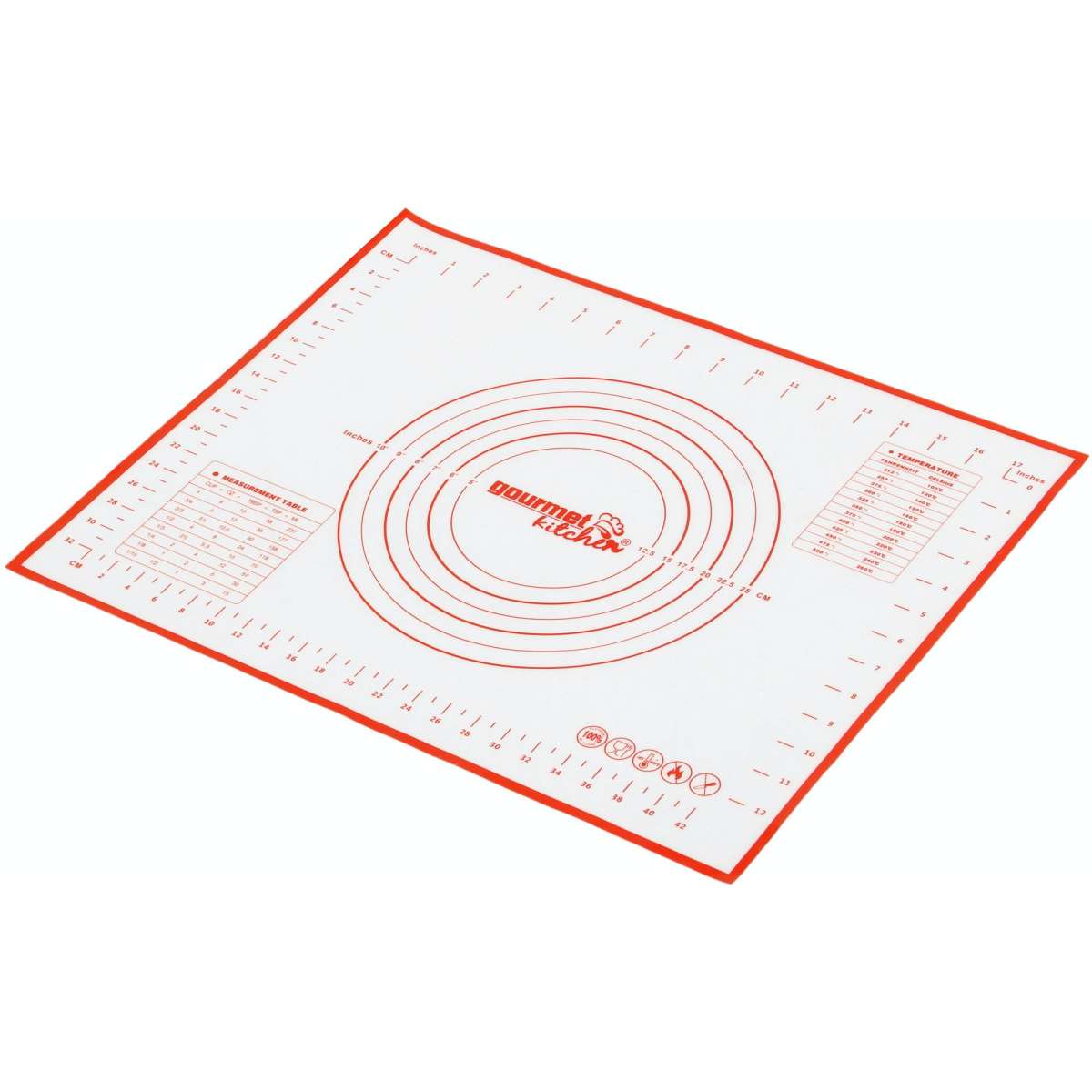 Gourmet Kitchen NonStick Oven and Dishwasher Safe Silicone Pastry