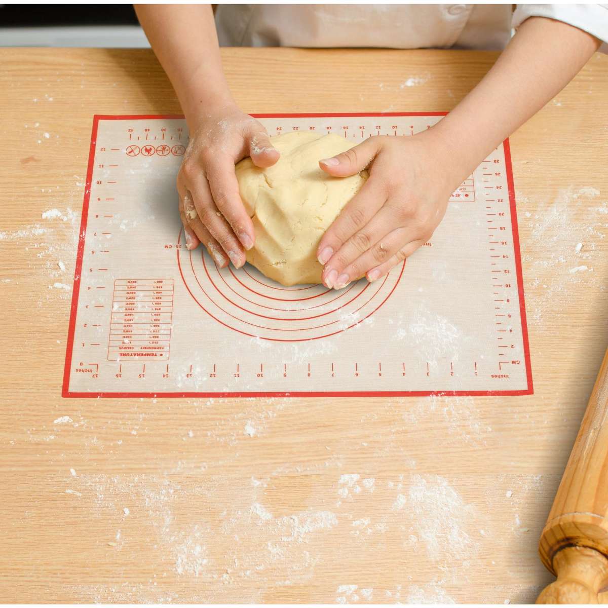 Gourmet Kitchen NonStick Oven and Dishwasher Safe Silicone Pastry