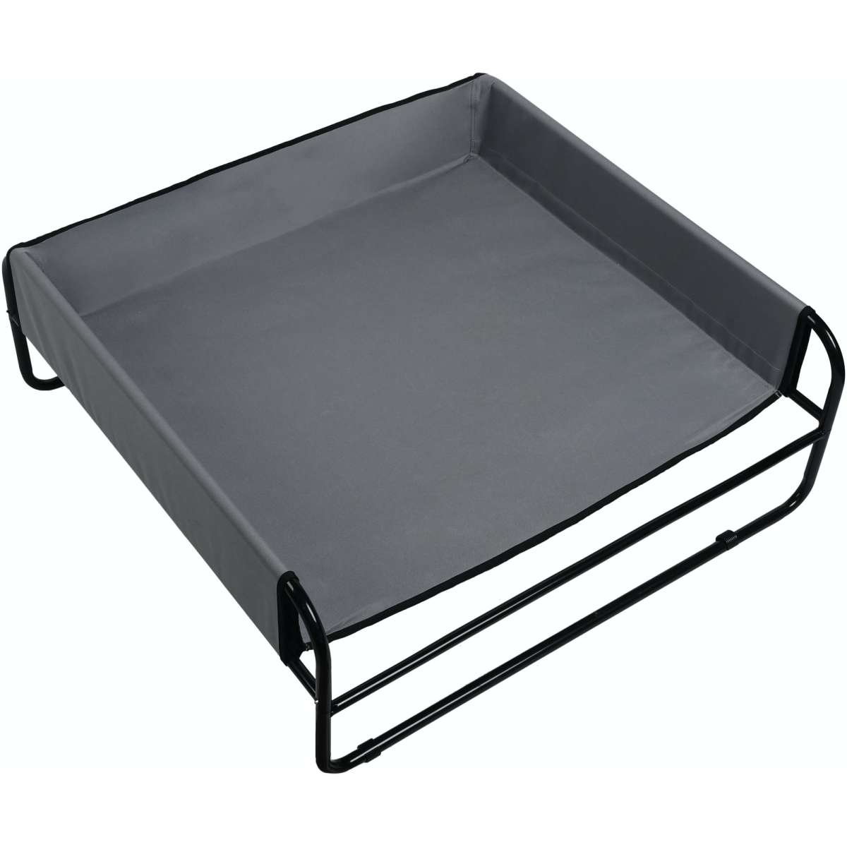 Charlie's High Walled Outdoor Trampoline Dog Bed Grey Large Woolworths