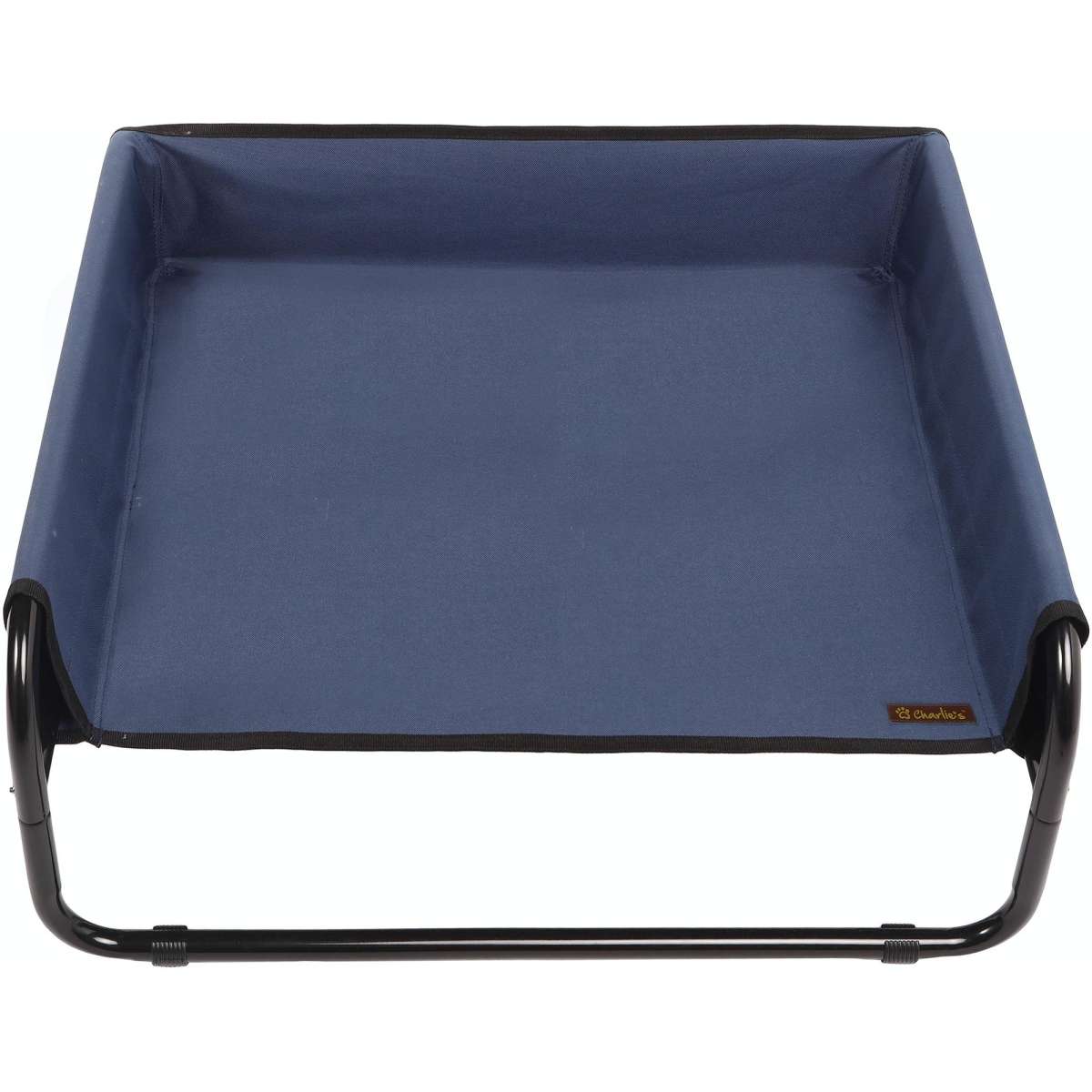 Charlie's High Walled Outdoor Trampoline Dog Bed Blue Small Woolworths