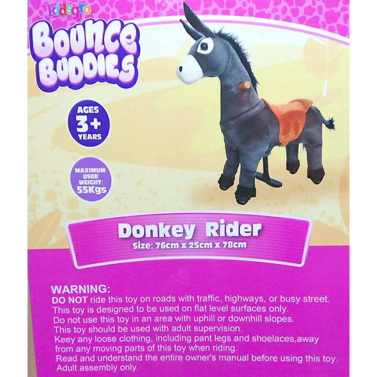 Bounce Buddies Donkey Rider Woolworths