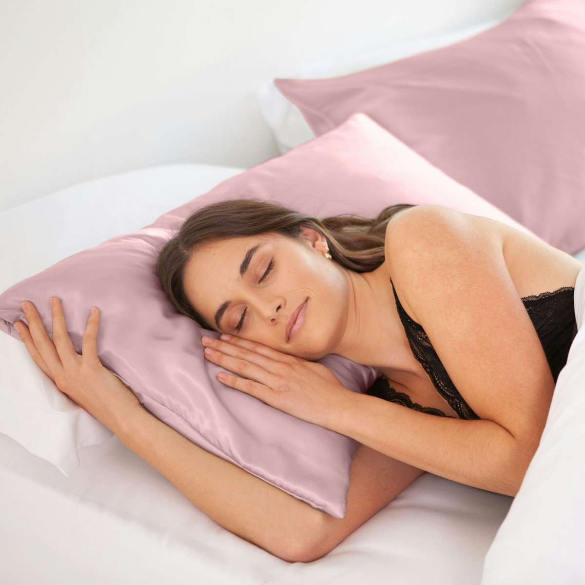 Royal Comfort Mulberry Silk Pillowcase Twin Pack Lilac Woolworths