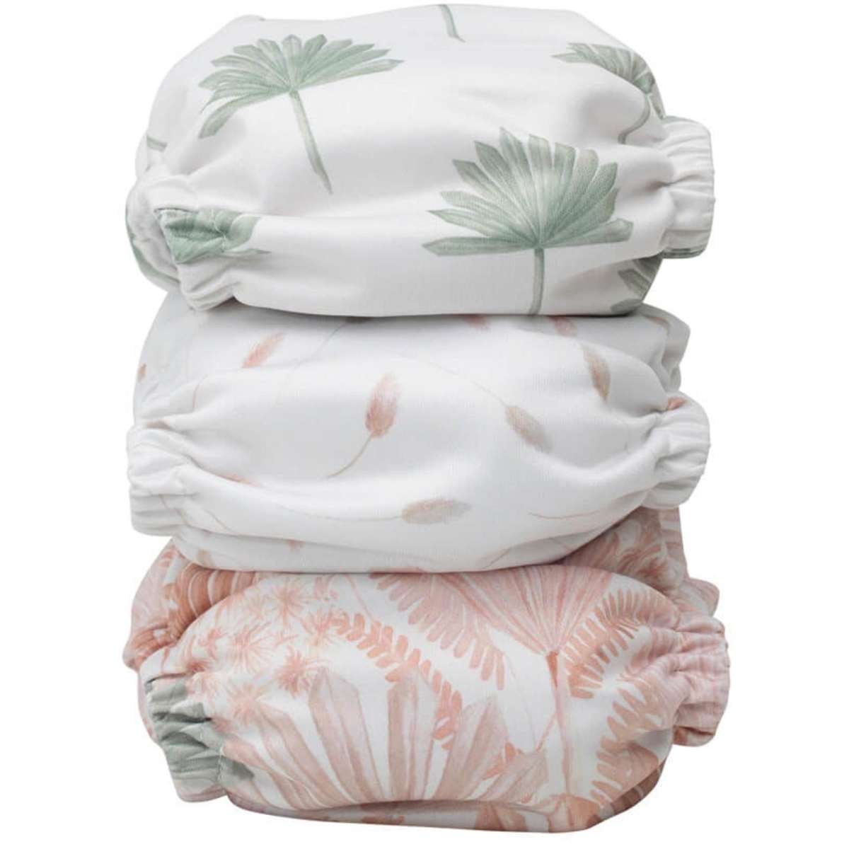 Bare and Boho Bamboo Cloth Nappy Wild One Newborn 3 Pack Woolworths