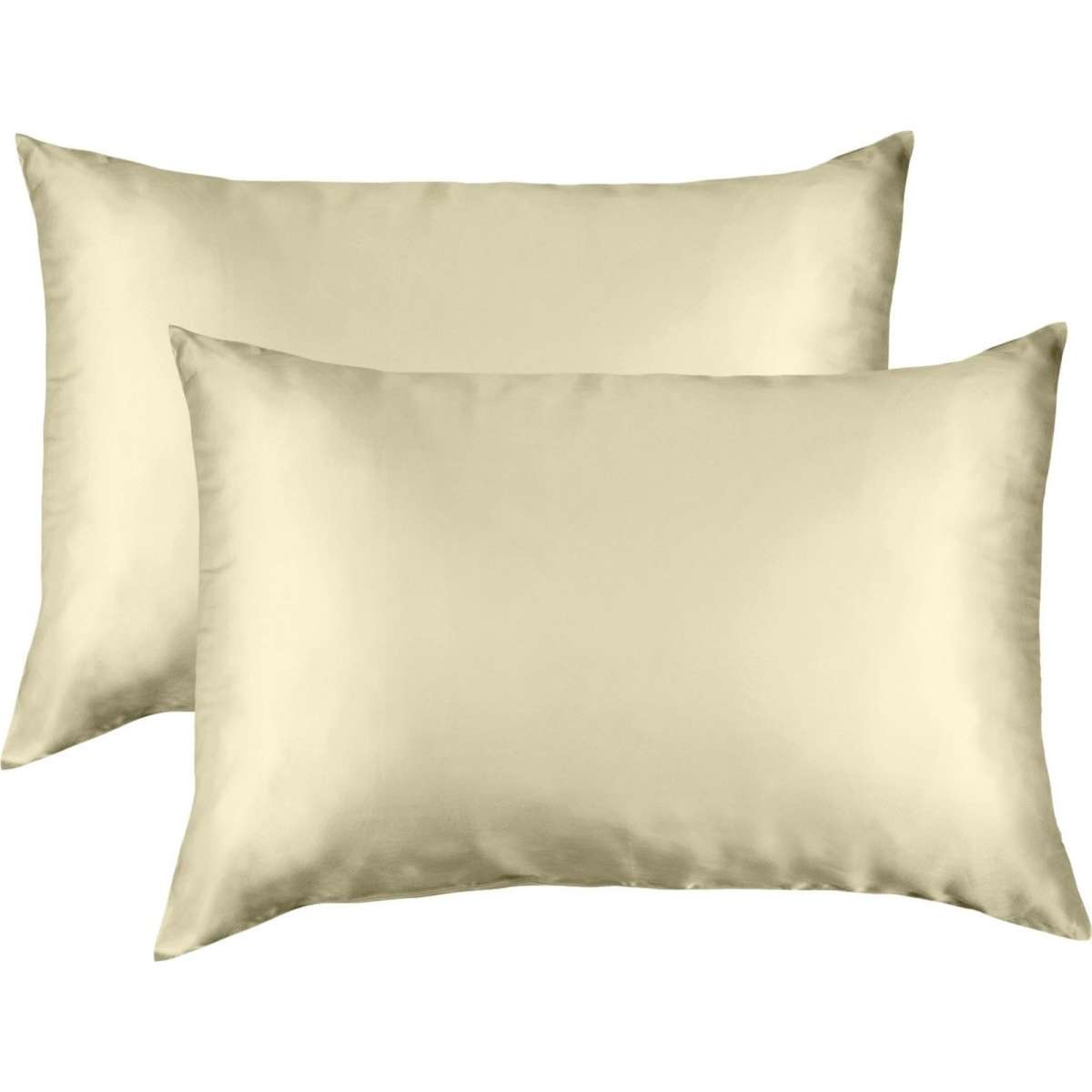 Royal Comfort Mulberry Silk Pillowcase Twin Pack Champagne Woolworths