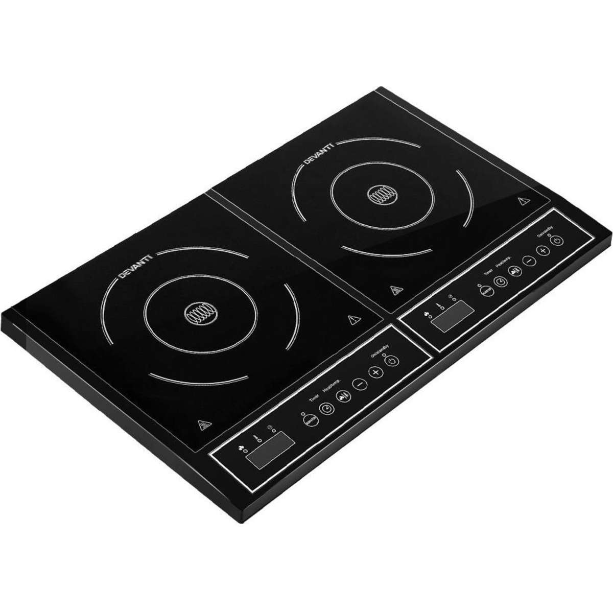 Devanti Portable Induction Cooktop 60cm Ceramic Glass Woolworths