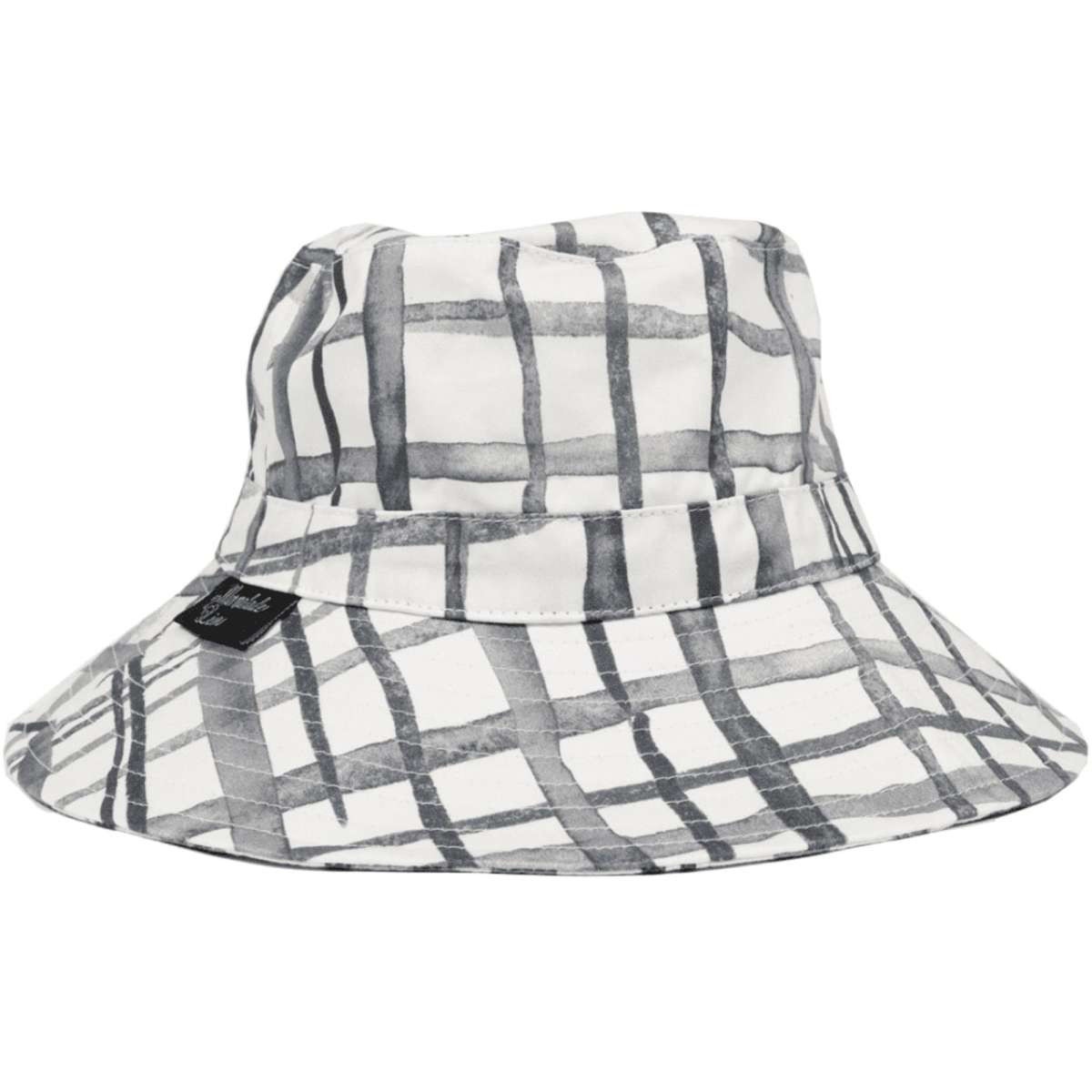 Marmalade Lion Swedish Check Children's Sun Hat Woolworths