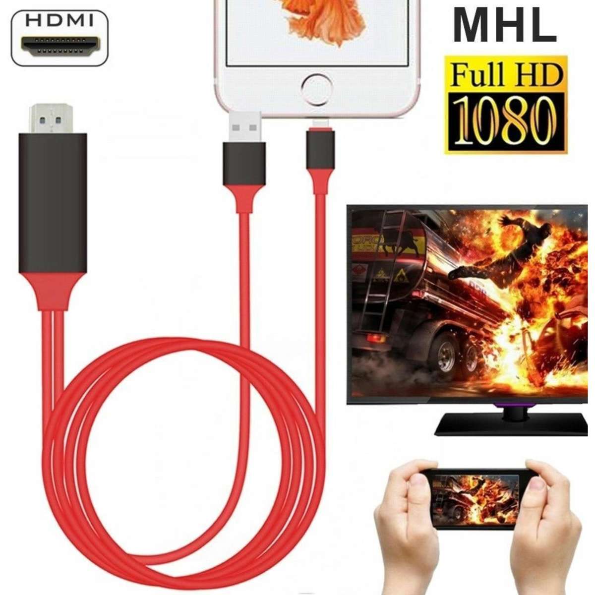 Tavice Lightning to HDMI Cable Digital TV AV Adapter Woolworths