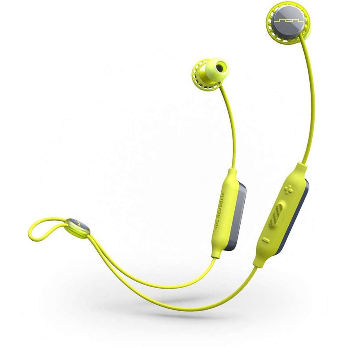Sol Republic Relays Sport Bluetooth Wireless InEar Headphones w/ Mic Control Lemon Woolworths