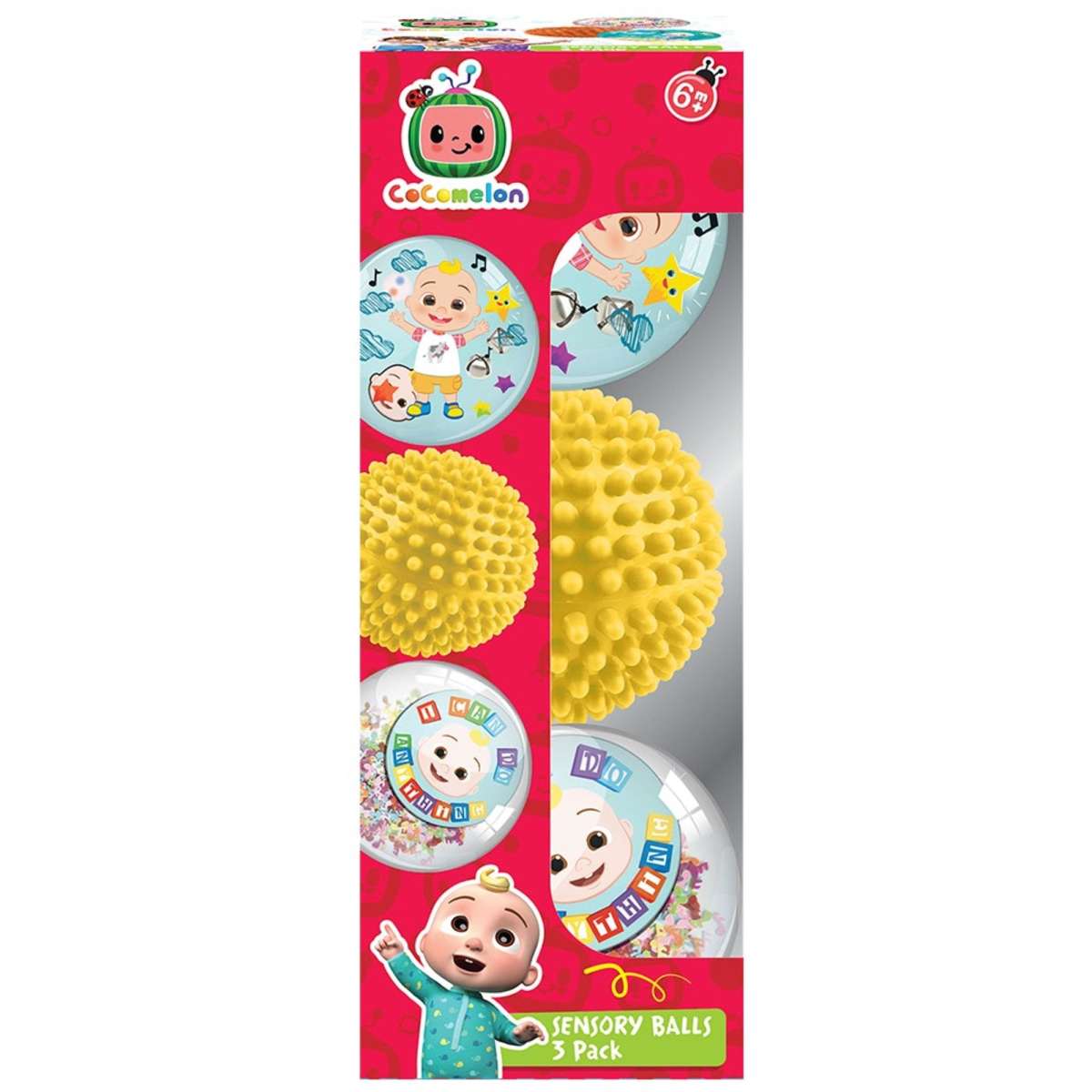 Sensory Balls 6m+ 3pc Woolworths